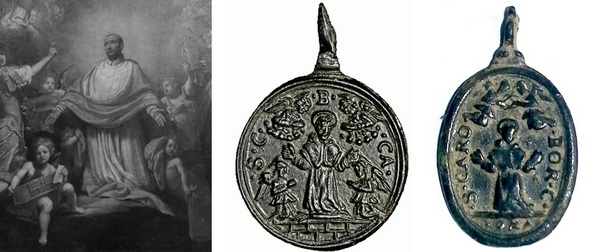 Las  MEDALLAS de San CARLOS BORROMEO. SIGLOS XVI- XVII- XVIII. Apuntes iconográficos. Gloria10