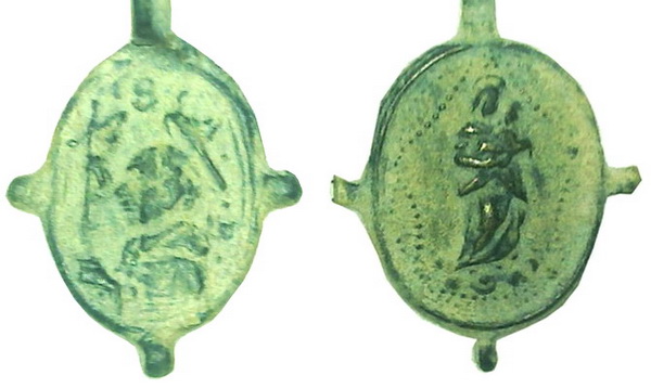 Las  MEDALLAS de San CARLOS BORROMEO. SIGLOS XVI- XVII- XVIII. Apuntes iconográficos. Hugob110