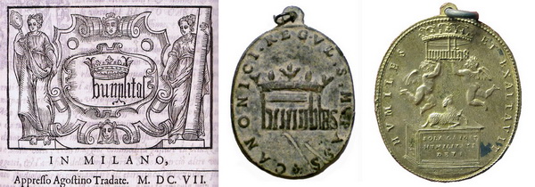 Las MEDALLAS de San CARLOS BORROMEO. SIGLOS XVI- XVII- XVIII. Apuntes iconográficos. Humili12