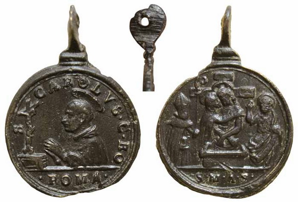 Las  MEDALLAS de San CARLOS BORROMEO. SIGLOS XVI- XVII- XVIII. Apuntes iconográficos. Insvla12