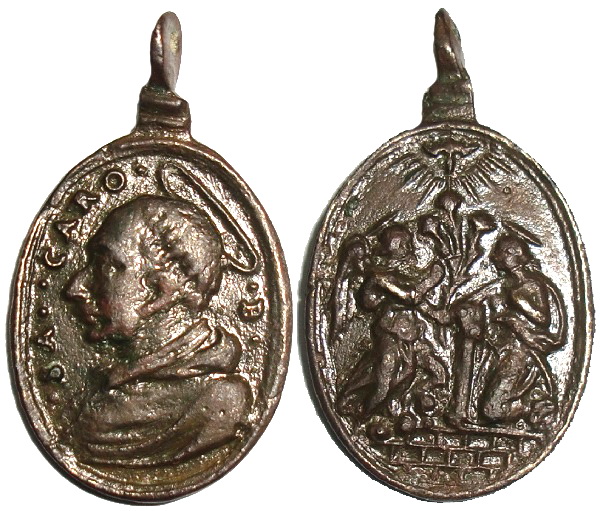 Las  MEDALLAS de San CARLOS BORROMEO. SIGLOS XVI- XVII- XVIII. Apuntes iconográficos. Italic10