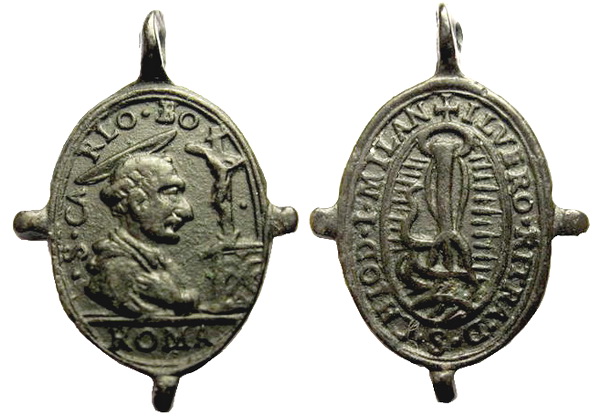 Las MEDALLAS de San CARLOS BORROMEO. SIGLOS XVI- XVII- XVIII. Apuntes iconográficos. Julian10