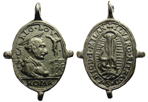 Las  MEDALLAS de San CARLOS BORROMEO. SIGLOS XVI- XVII- XVIII. Apuntes iconográficos. Julian10