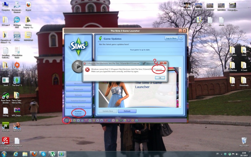 Sims3 Base game problem. [SOLVED] Sims313