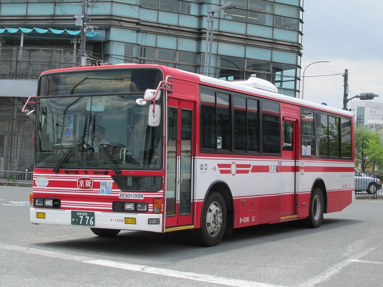 [2016年の夏][京都市] 京阪バス Phot1071