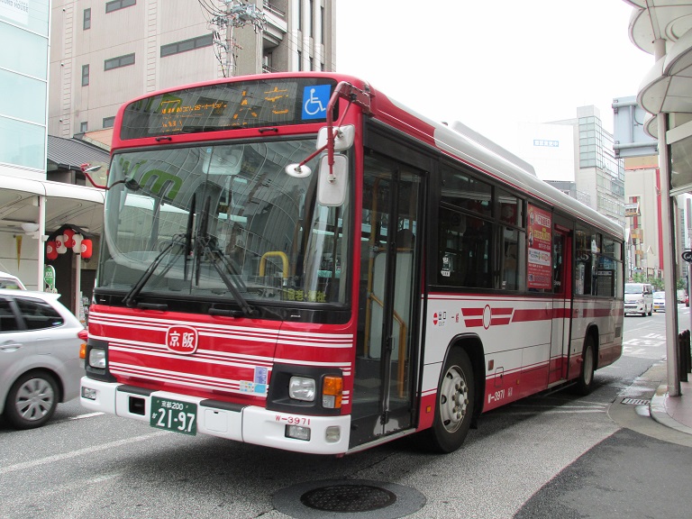[2016年の夏][京都市] 京阪バス Phot1077