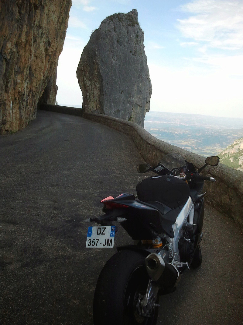 Balade de motard dans le Vercors ... Photo489