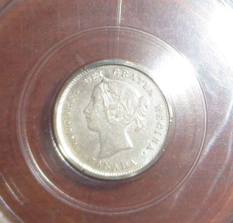 1874H - "C4" Date Étroite (Narrow) & Coin Entrechoqué (Die Clash) 187410
