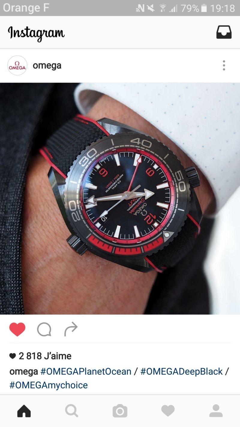 Omega Seamaster Planet Ocean "Deep Black" à découvrir en video Screen10