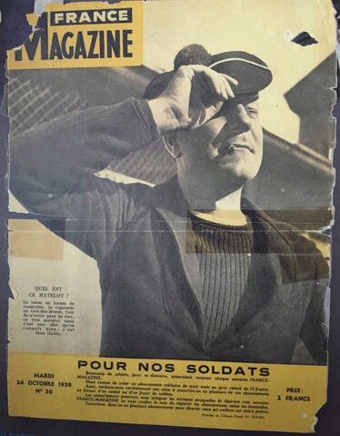 Jean Gabin in Le jour se lève (1939), Dutch postcard by M. …