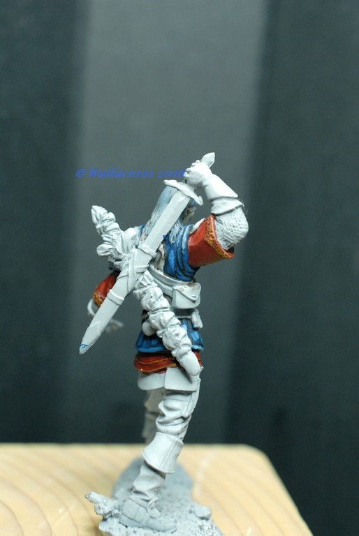 Geralt de Riv "The Witcher" Andréa Miniatures 54mm (acryliques)  FINI! - Page 2 Dorure11