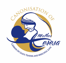 *** " Le logo de la canonisation de Mère Teresa " *** Logo_d10