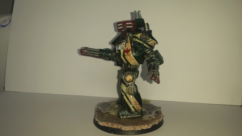 [FINI][wedge/ dark angels ]  dreadnought Contemptor mortis  Kalahel   235pts 20160719