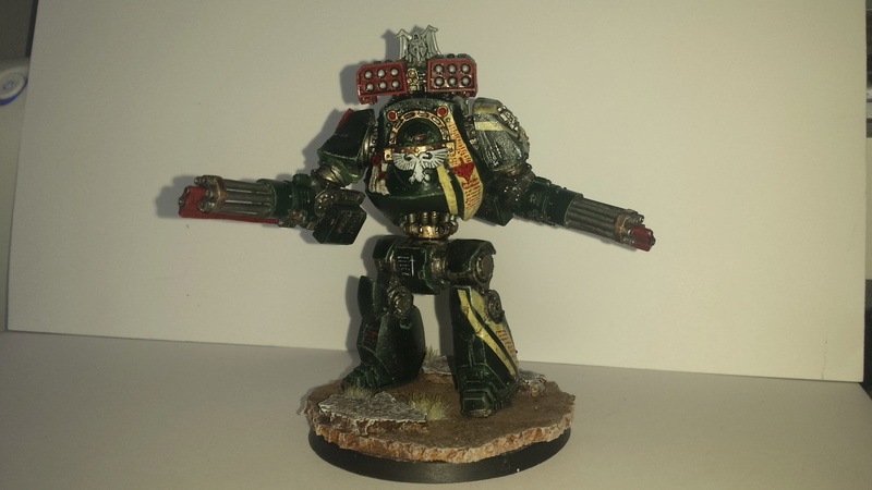 [FINI][wedge/ dark angels ]  dreadnought Contemptor mortis  Kalahel   235pts 20160721