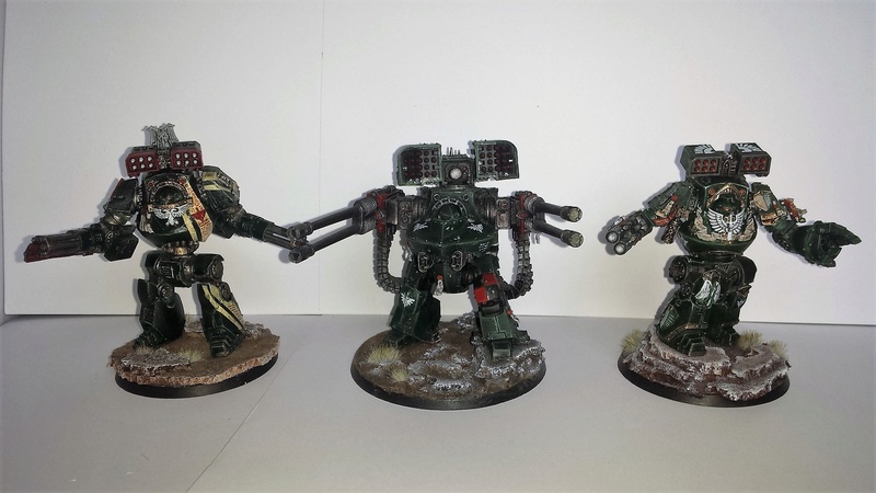 [FINI][wedge/ dark angels ]  dreadnought Contemptor mortis  Kalahel   235pts 20160726