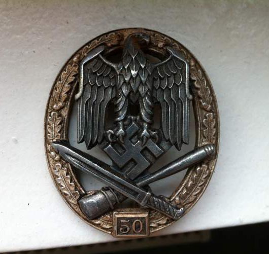 Insigne combat général (50) 210