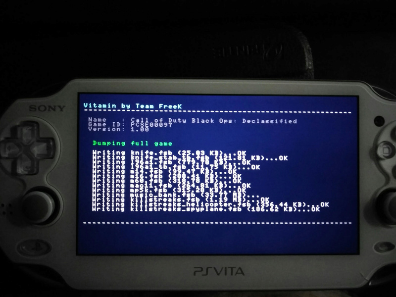 Vitamin - Ps Vita Game Dumper Leaked **FULL PS VITA PIRACY** Vitami10