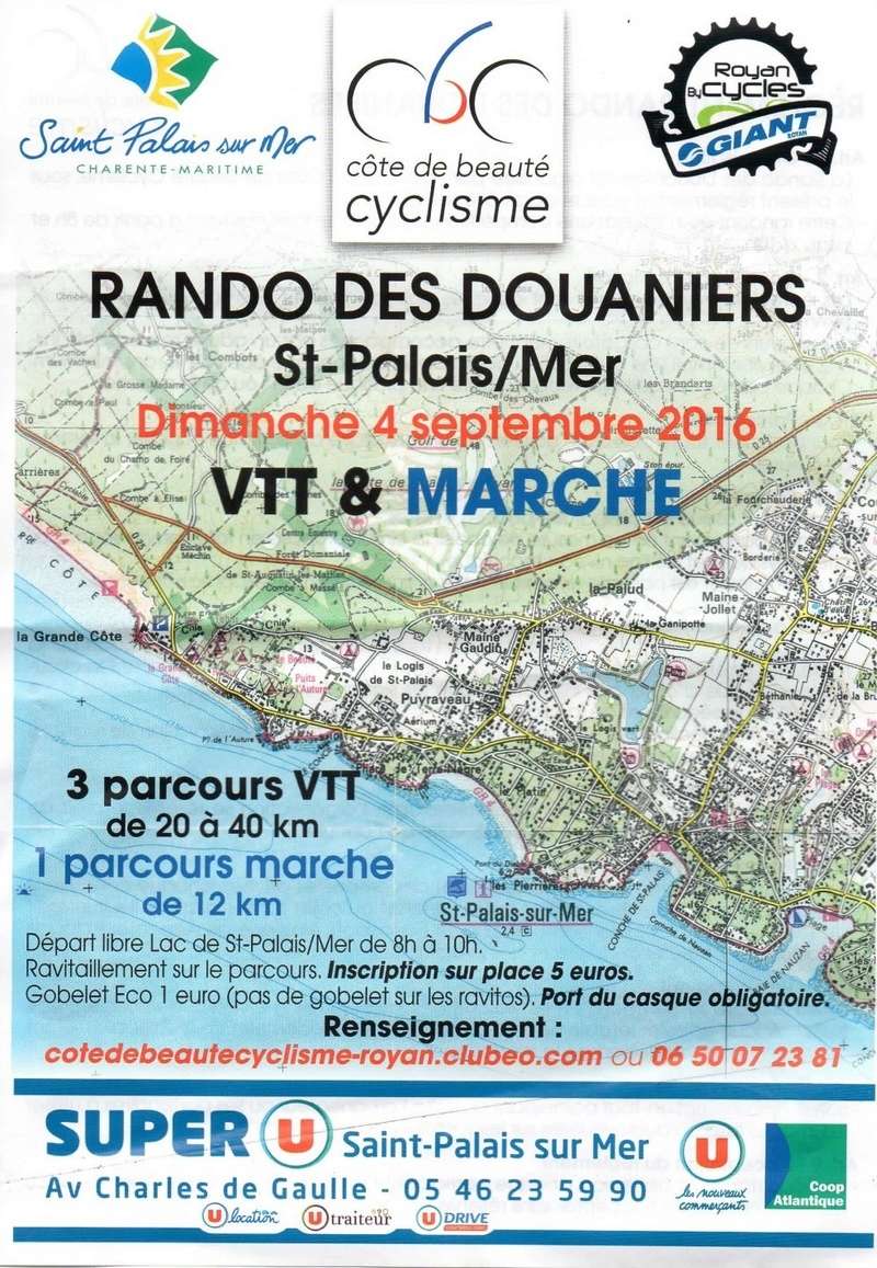 St Palais sur Mer (17) - Rando des Douaniers - 4 septembre 2016 Rando12
