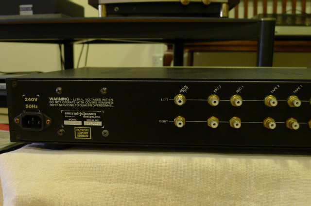 Cornard Johnson PV-12L Tube Preamplifier Line Stage (Used) SOLD P1120213