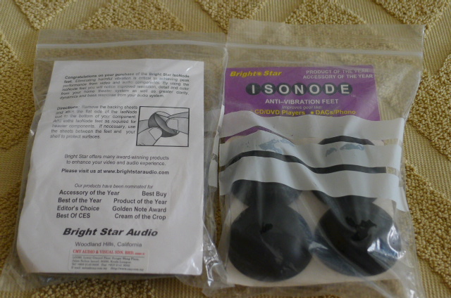Isonode Anti-Vibration Feets (Demo set) SOLD P1120222