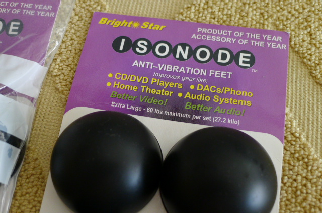 Isonode Anti-Vibration Feets (Demo set) SOLD P1120223