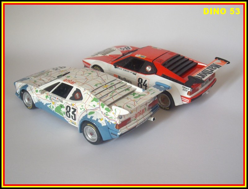 TEAM BMW MOTORSPORTS AUX 24 HEURES DU MANS 1980  (REVELL 1/24ème)  8384_012