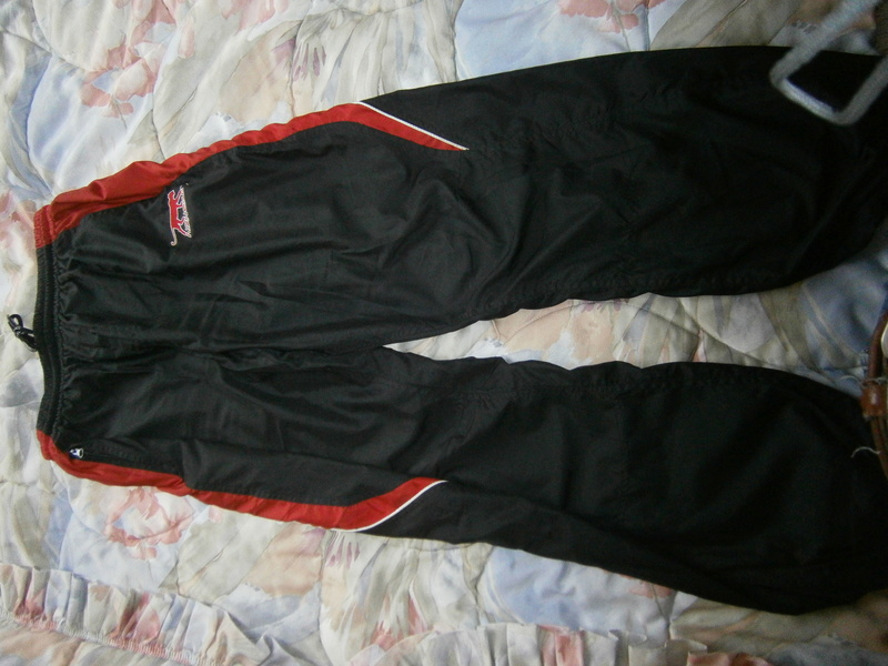 Pantalon AIRNESS Noir/Rouge Taille S P7060019