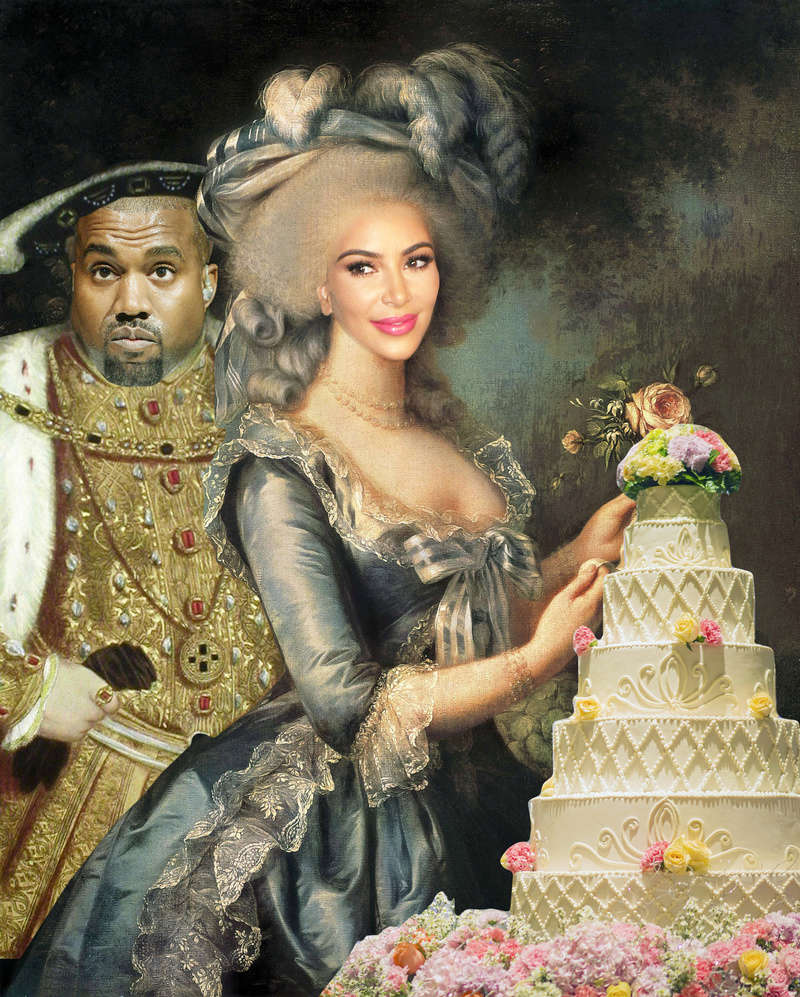 Kim  Kardashian, nouvelle Marie Antoinette  Kardas10