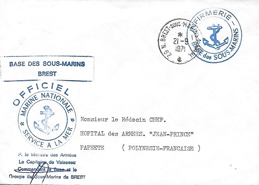 MARINE - BREST - SOUS-MARINS - MARINE Btrest10