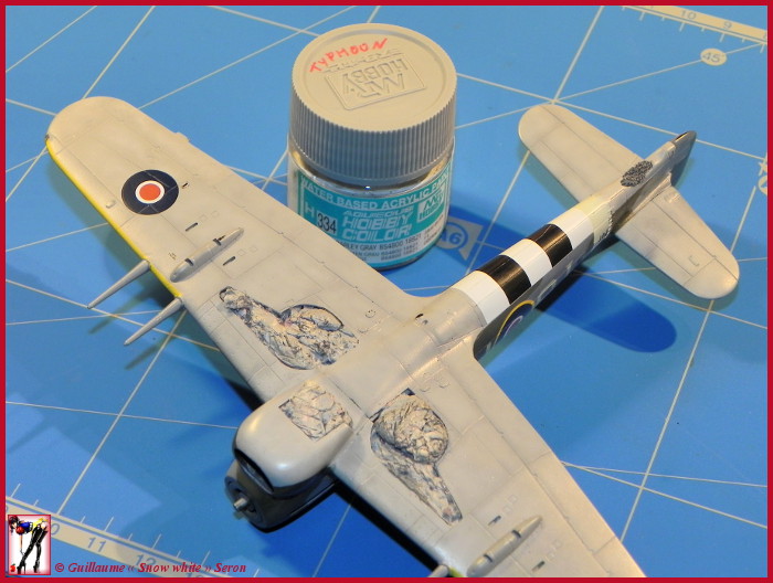 Montage complet Hawker Typhoon - 1/72 - AIRFIX Montag42