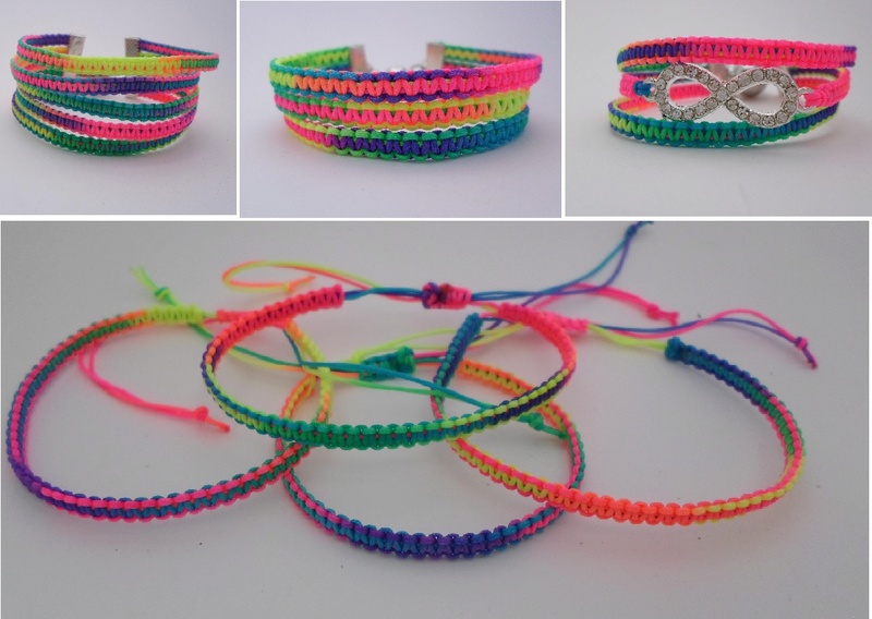 Caro11 mes créations bijoux Fluo10