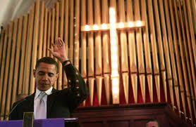 Barak Obama et son chapelet dans sa poche Obama111