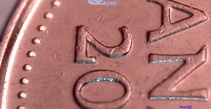 2012 - Éclat de Coin, "2" Carré (Die Chip, Square "2") Cpe_i107