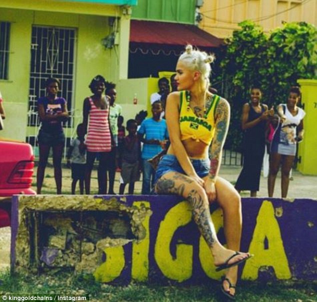 Tyga: Rap Star Tyga Made Video In Jamaica Surrounded By Happy Young Natives: 35fbdb10