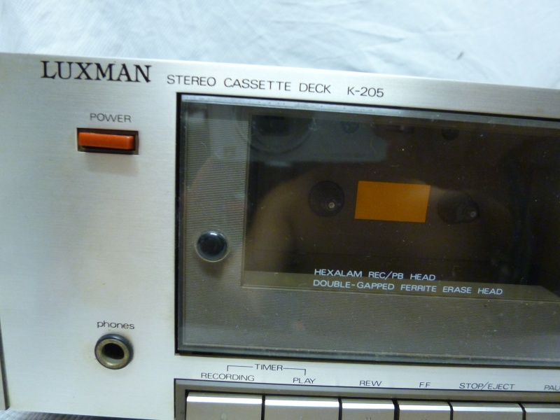 Luxman K-205 Stereo Cassette Deck (Sold) P1020211