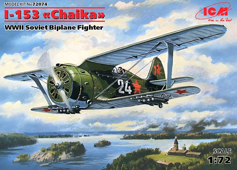 1/48 - Polikarpov I-153 Tchaïka - ICM 48095  I153-010
