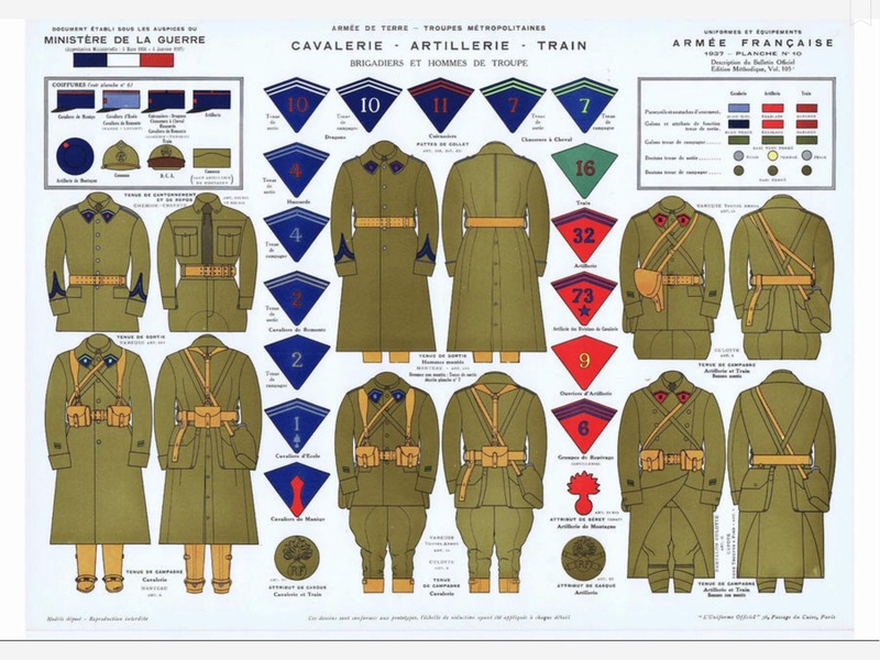 L'uniforme des cadets de Saumur en 1940 Image12
