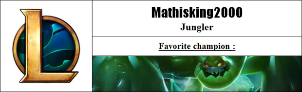 [GenESC] Player Roster  Mathis10