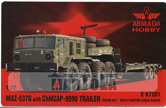 MAZ 537 G + Remorque MAZ/ChMZAP-5247G Mar13811