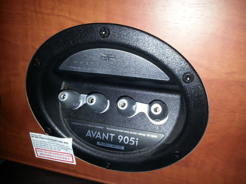 Mordaunt Short Avant 905C Center speaker(Sold) 20160741