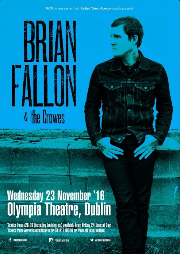 Brian Fallon & The Crowes European Tour 2016 - Page 9 Bfal10