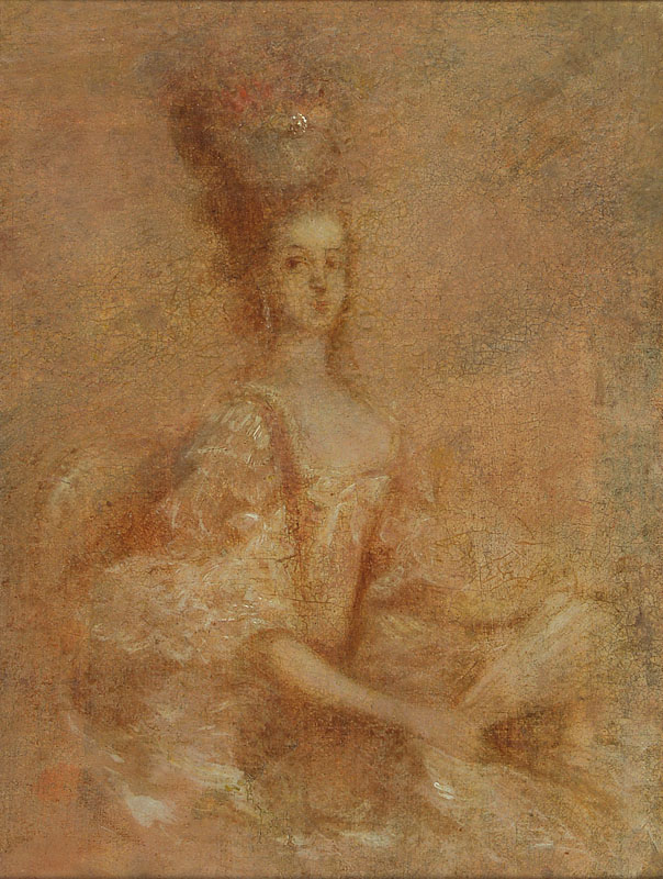 Marie Antoinette: dessin inconnu 14658910
