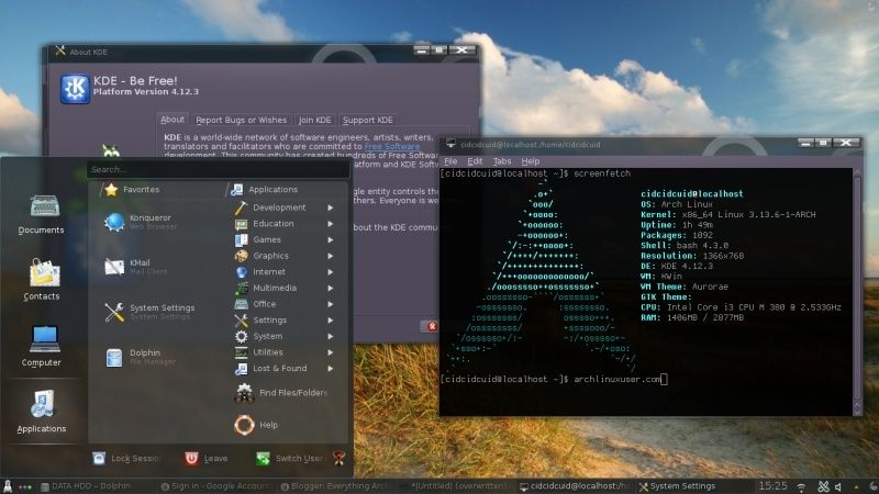  Arch Linux 01/11/2017  Snap110