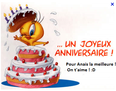Joyeux Anniversaire Anais D Joyeux Anniversaire Anais D