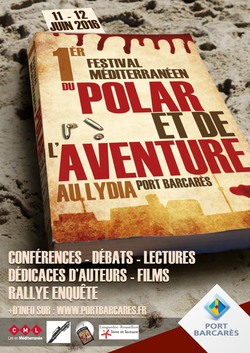 Festival du Polar et de l'Aventure du Barcarès Affich10