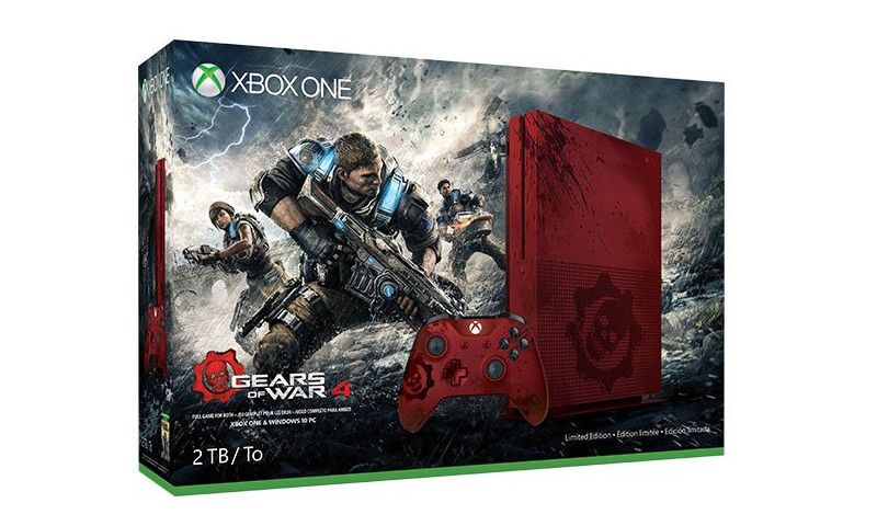 Xbox One S aux couleurs de GOW4 Gears_10