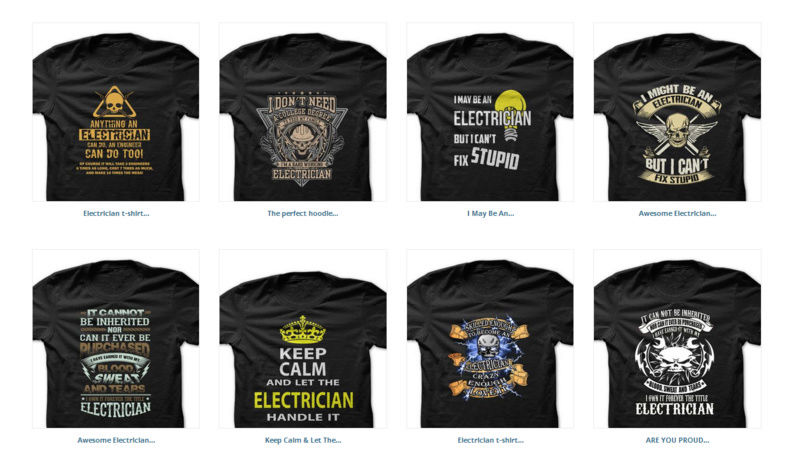 NEVER UNDERESTIMATE AN OLD MAN WHO IS ALSO AN ELECTRICIAN Tees_810