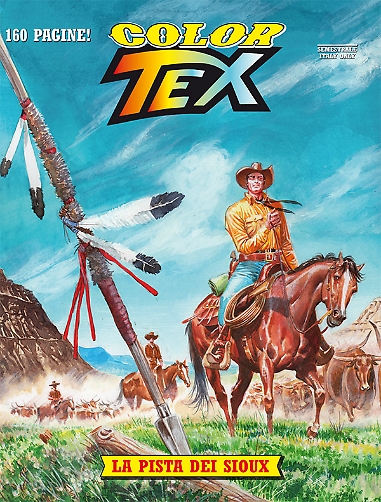 La pista dei Sioux (Tex Color n.9) Texcol10