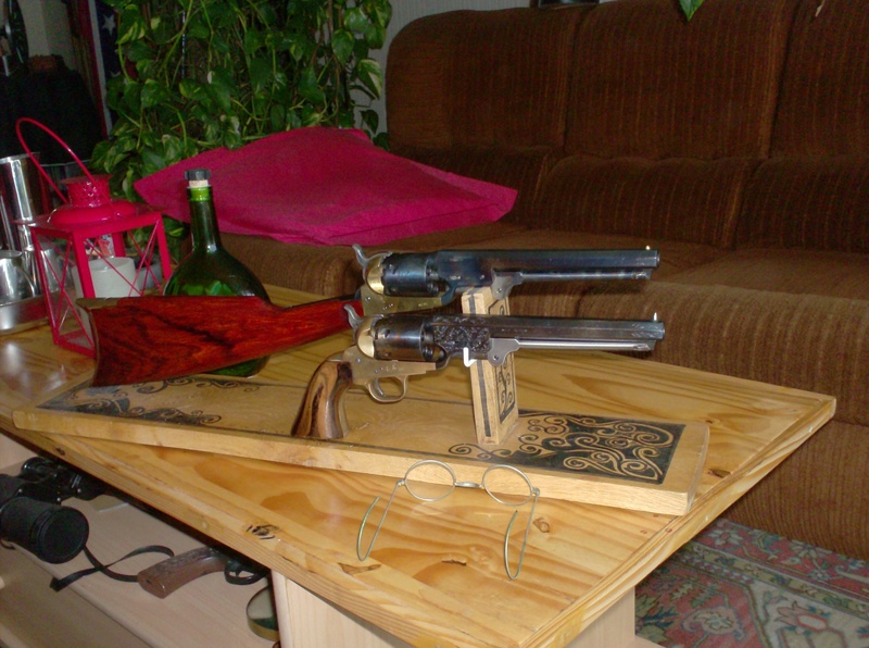   Kit de présentation d'un combiné revolver /revolver-carabine Prysen10