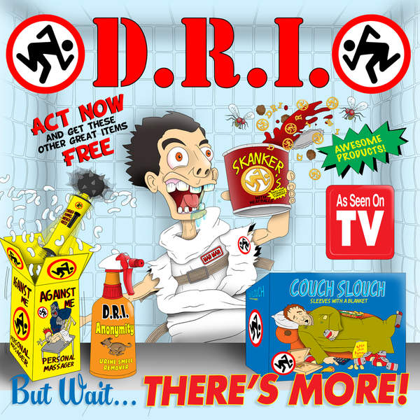D.R.I. - But Wait... There's More (EP) (2016) Cover14